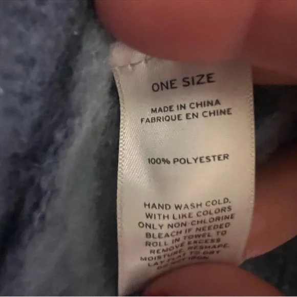 One size MELROSE & MARKET baby sky blue poncho - Picture 8 of 9